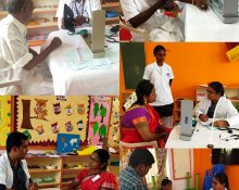 FREE NATUROPATHY CAMP @ CENTRAL SCHOOL